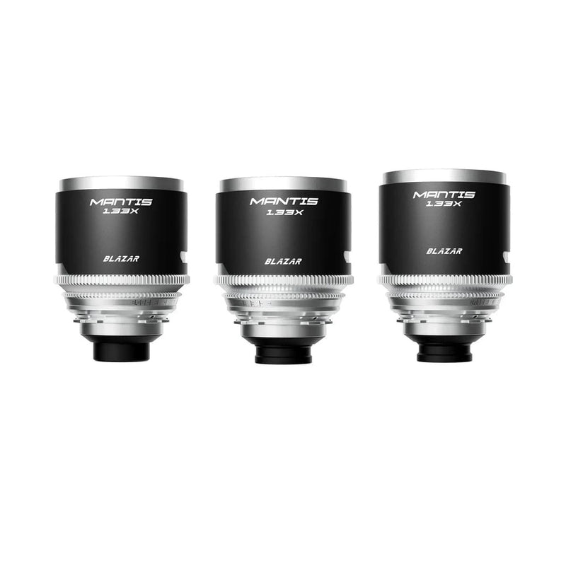 Blazar Mantis 1.33x Anamorphic 35/50/75mm 3-Lens Kit T2.0 - image 3