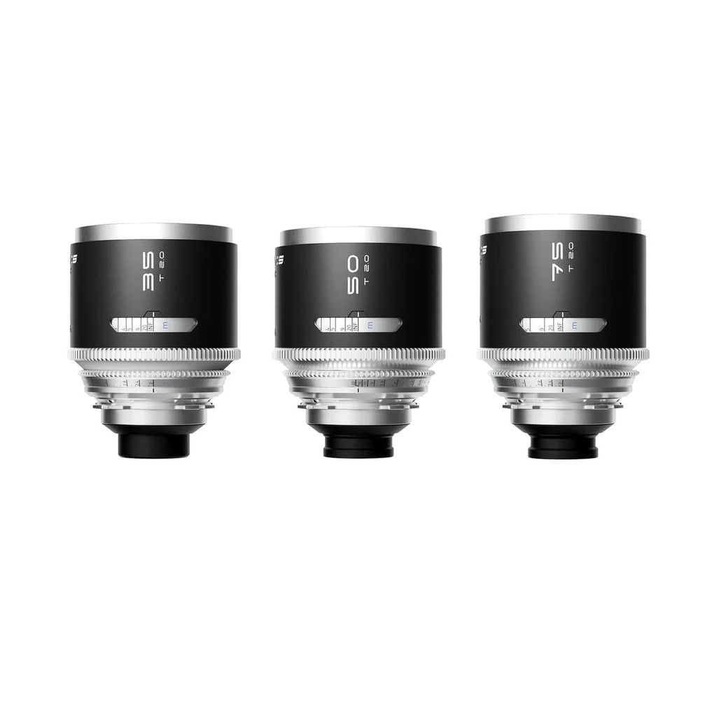 Blazar Mantis 1.33x Anamorphic 35/50/75mm 3-Lens Kit T2.0