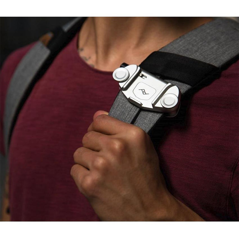 Peak Design Capture Clip V3 (Clip Only) · Silver · Camera Clip for Backpack Strap & Belt
