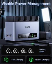 LLANO Camera Battery Charger