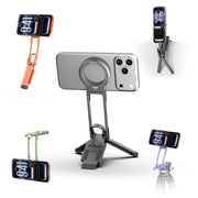 Coman DP58 Magnetic Phone Tripod ขาตั้งมือถือแม่เหล็ก พับได้ ตั้งโต๊ะ Vlog Live Phone Tripod Coman