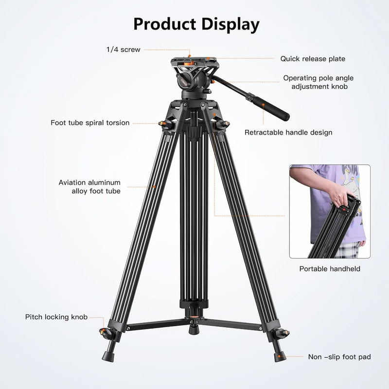 Coman Video Tripod ของแท้ประกันศูนย์ไทย