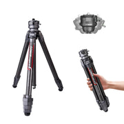 Light G Carbon Fiber Travel Lightweight Coman ขาตั้งกล้องคาร์บอนไฟเบอร์