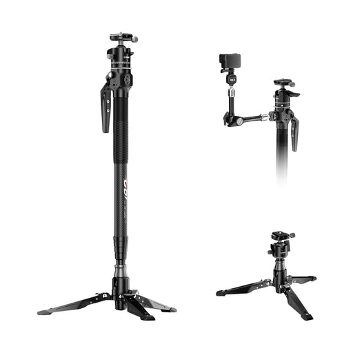 Coman M1 Mini Carbon Fiber One-Click Monopod โมโนพอด