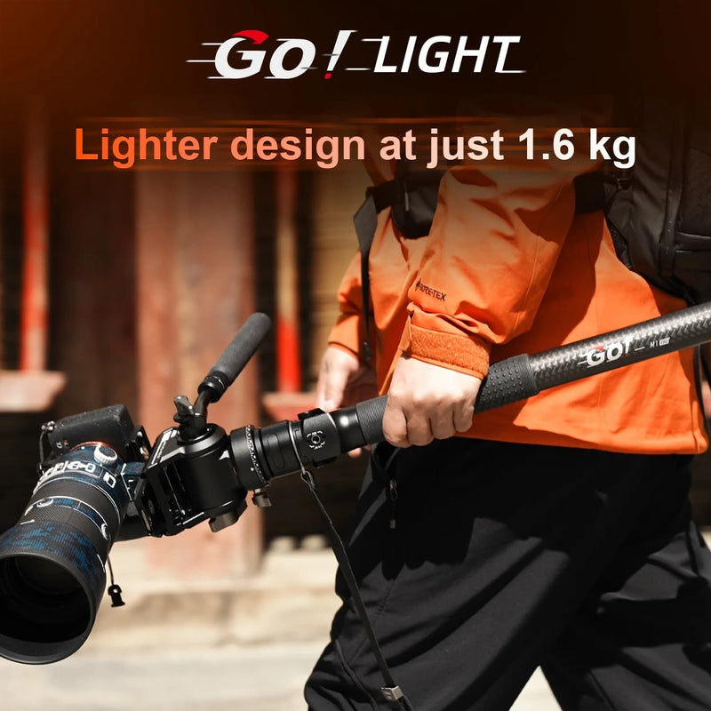 COMAN M1 Pro monopod with quick releases at both ends