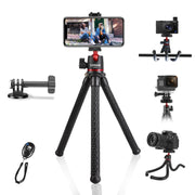 Coman MT40 Flexible Tripod ขาตั้งกล้องมือถือ งอขาได้ Gorilla Tripod สำหรับ Vlog Phone Tripod Coman