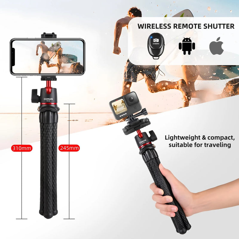 Coman Phone Tripod คุณภาพมืออาชีพ