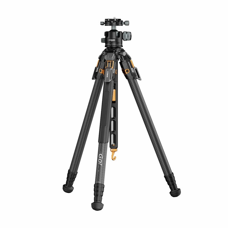 Coman T1A40 4-Section Carbon Fiber Snap Tripod 169 รายละเอียดงานประกอบ