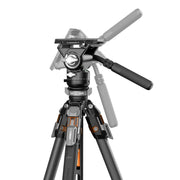 ขาตั้งกล้องคาร์บอนไฟเบอร์ Coman T1SV5 Snap-Open Carbon Fiber Tripod 175
