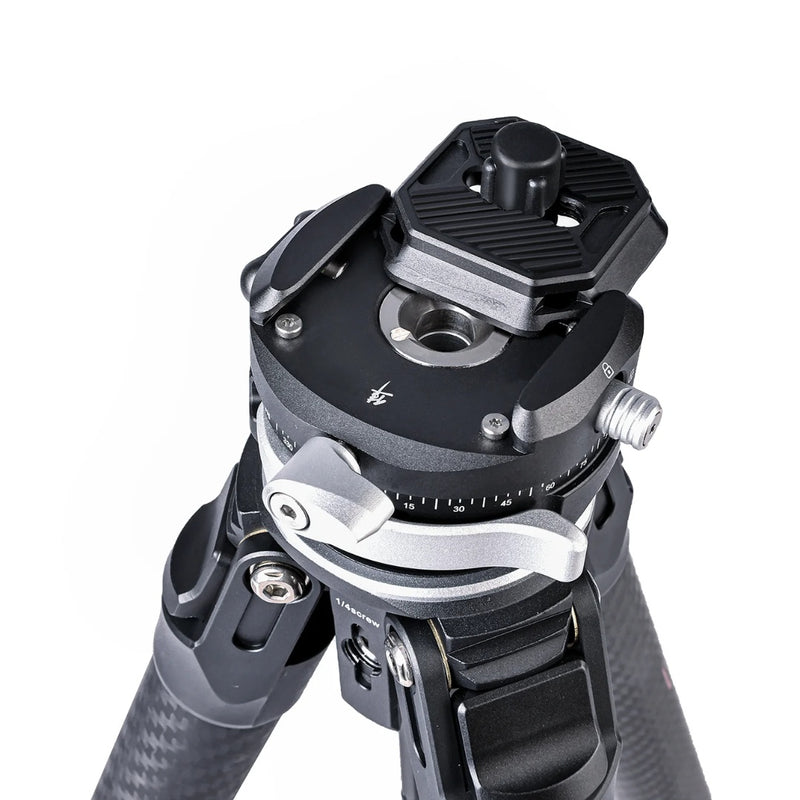 Zero F38 Professional Travel Carbon Fibe Coman ขาตั้งกล้องคาร์บอนไฟเบอร์