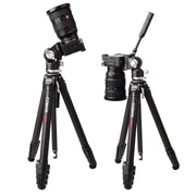 ขาตั้งกล้องคาร์บอนไฟเบอร์ Coman Zero V Carbon Fiber Travel Video Tripod