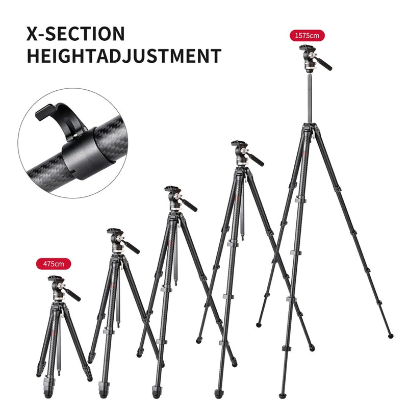 Coman Carbon Tripod คุณภาพมืออาชีพ