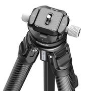 Zero X Lightweight Carbon Fiber Travel Coman ขาตั้งกล้องคาร์บอนไฟเบอร์