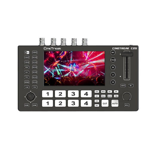 CineTreak C2S Video Switcher หรือ มิกเซอร์วิดีโอ แบบพกพาสำหรับ Vlogger เพื่อ Live Streaming แบบมืออาชีพฟังก์ชั่นครบ Video Switcher CineTreak