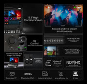 Video Switcher / มิกเซอร์วิดีโอ CineTreak CT6S Video Switcher หน้าจอ 13.3 นิ้ว