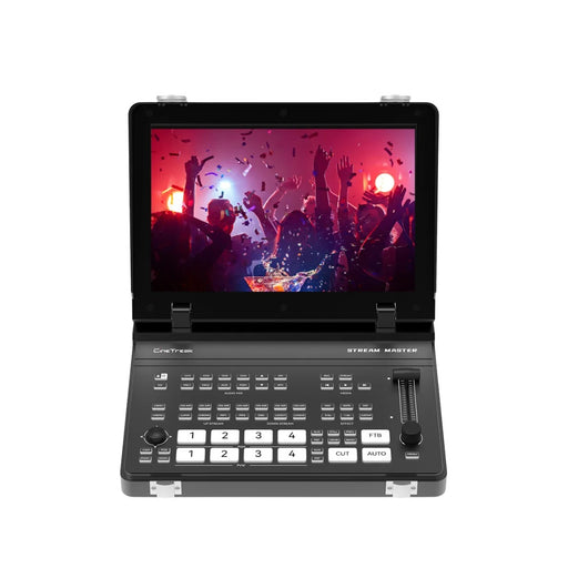 CineTreak Stream Master Video Switcher ระดับมืออาชีพ ออกแบบมาเพื่อ Live Streaming และการผลิตวิดีโอคุณภาพสูง ฟังก์ชันครบครัน ใช้งานง่าย Video Switcher CineTreak