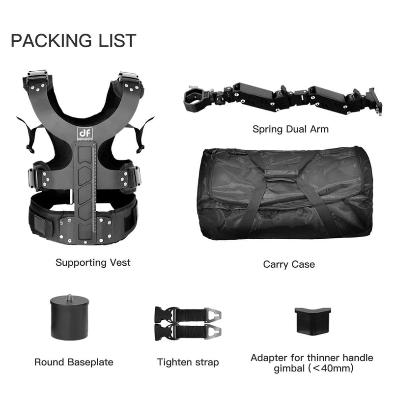DIGITALFOTO THANOS SE Tiltable Universal Single-Handle Gimbal Support Vest