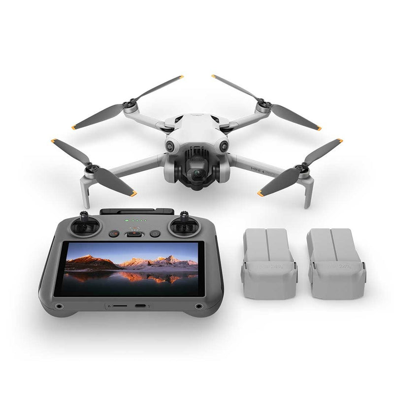 โดรน Mini 4 Pro Fly More Combo (DJI RC 2) เซนเซอร์กล้อง 1/1.3 นิ้ว CMOS