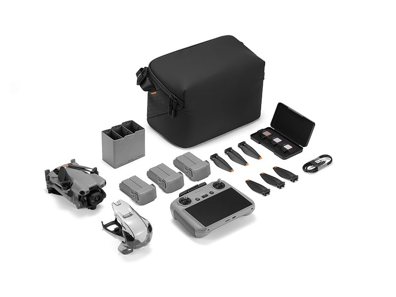 โดรน Mini 5 Pro Fly More Combo (DJI RC2) กิมบอลหมุนได้ 225° สร้างสรรค์มุมมองภาพได้มากขึ้น