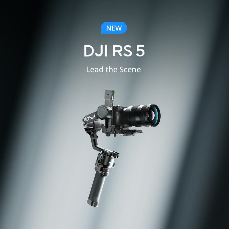 กิมบอลกันสั่น RS 5 Combo Gimbal Stabilizer แกนเคลือบ Teflon™ ลดแรงเสียดทาน เพิ่มความลื่นไหล