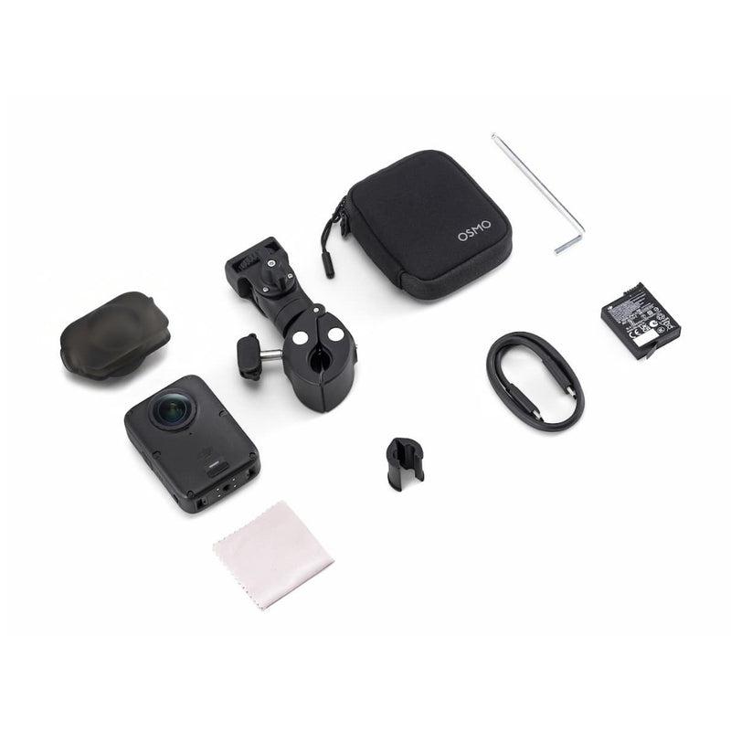 DJI Osmo 360 II 8K60 360 Action Camera with Replaceable Lenses and 105GB Storage