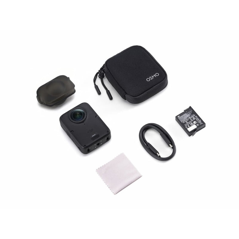 DJI Osmo 360 II 8K60 360 Action Camera with Replaceable Lenses and 105GB Storage