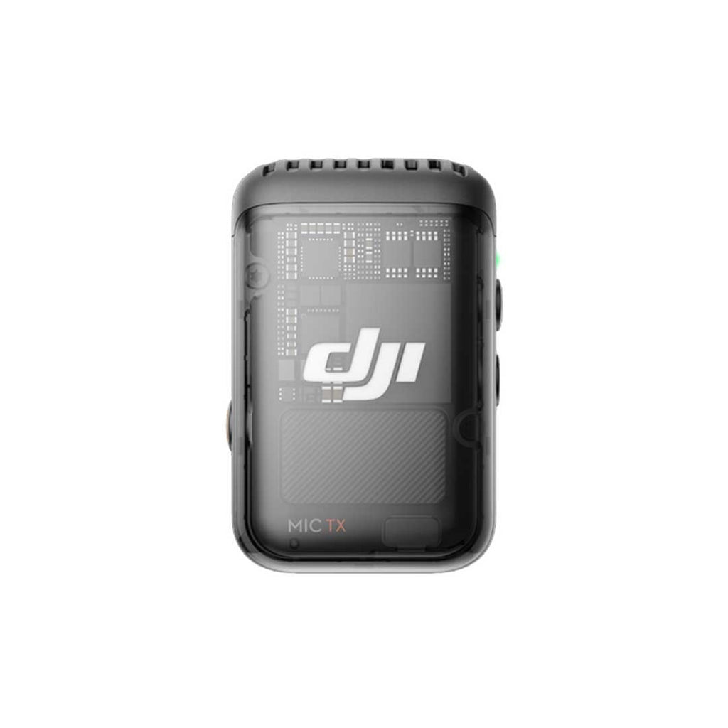 DJI Mic 2 (1 TX, Shadow Black) wireless microphone transmitter