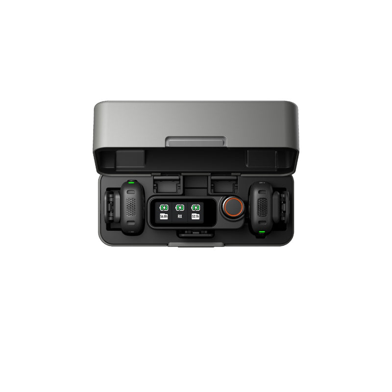 ไมค์ไร้สาย Mic 3 Wireless Microphone 32-bit Float ระบบปรับเกนเสียงอัตโนมัติ
