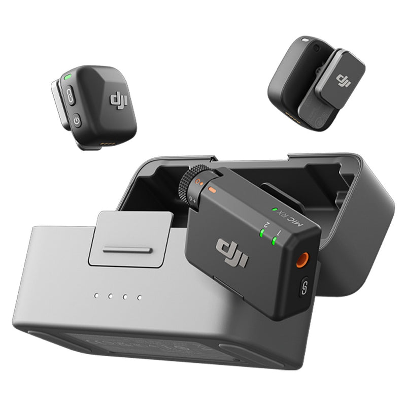 ไมค์ไร้สาย DJI Mic Mini (2 TX + 1 RX + Charging Case) Wireless Microphone ให้เสียง ขึ้นระดับ High-Quality