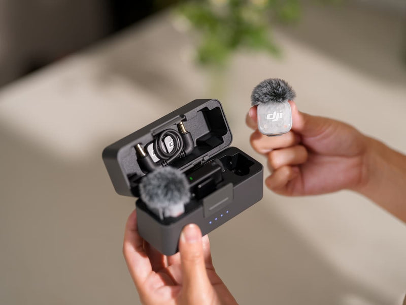 ไมค์ไร้สาย Mic Mini 2S Wireless Microphone with 14.5GB 32-bit Float Internal Recording