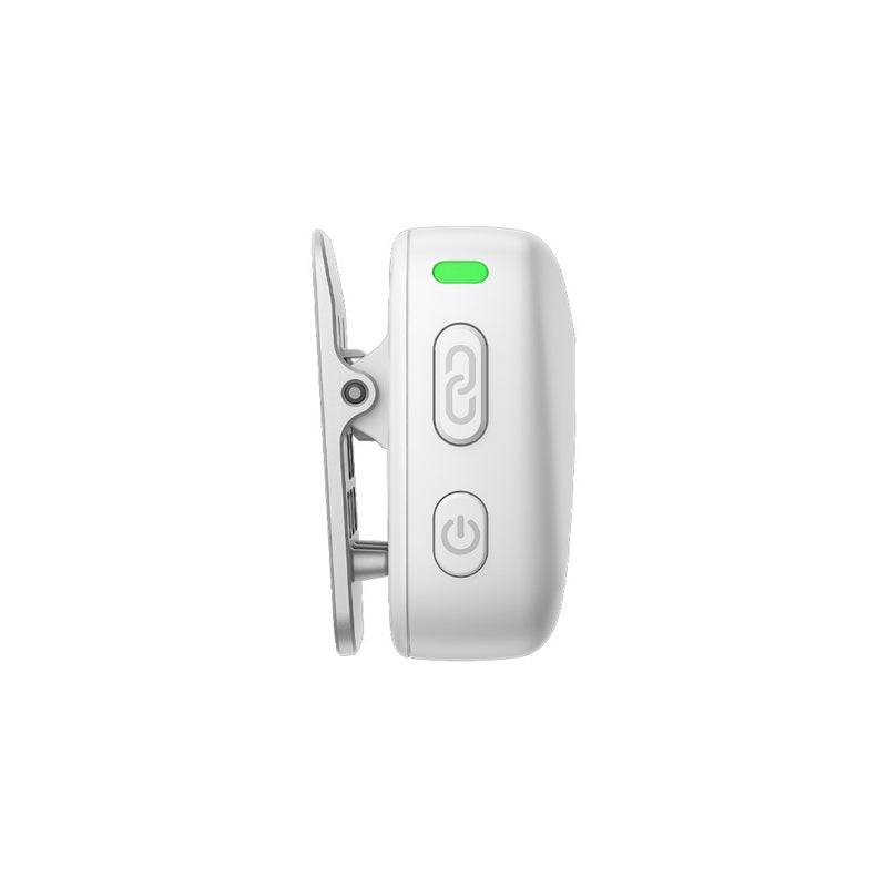 DJI Mic Mini Transmitter (Arctic White), clear, crisp sound