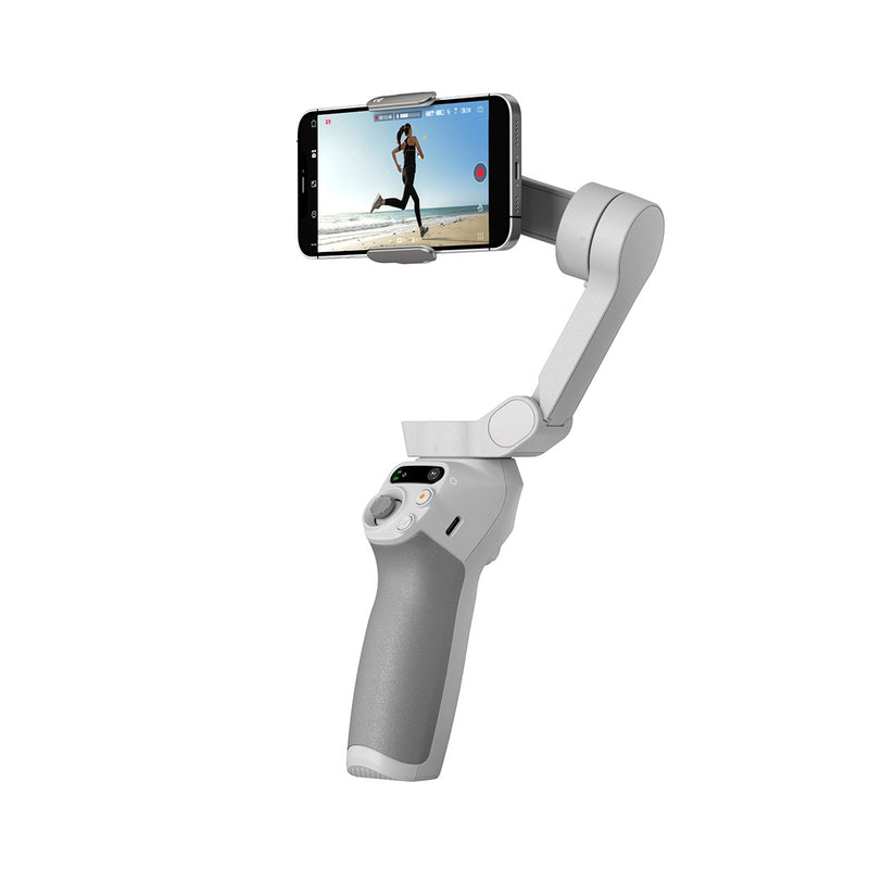 DJI Osmo Mobile SE smartphone gimbal, magnetic phone clamp weighs 31 g