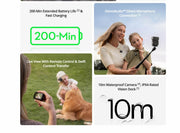 Osmo Nano Standard Combo mini action camera – up to 4K/60fps video, 4K Slow Motion mode