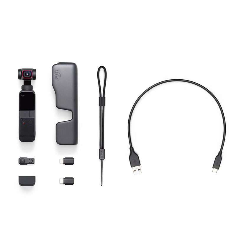 กล้องกิมบอล Pocket 2 64MP Gimbal Camera รองรับการถ่ายภาพเเบบสโลโมชั่น 1080p/240fps