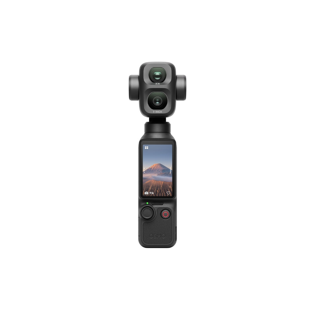 กล้องกิมบอล DJI Osmo Pocket 4P Dual-Camera Gimbal Camera Wide + 60mm Tele 2 กล้องในตัวเดียว
