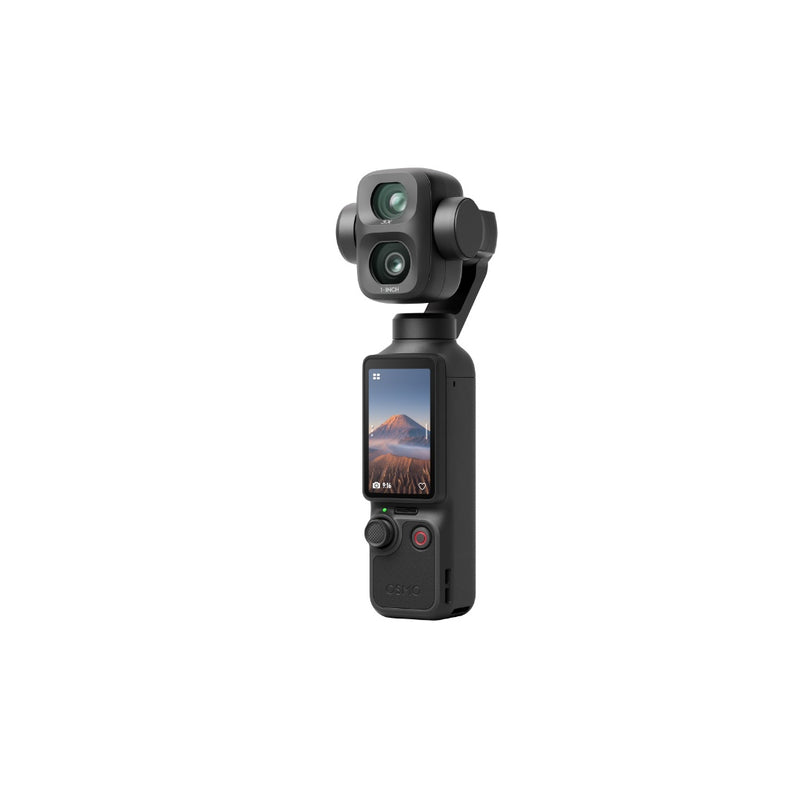 กล้องกิมบอล Osmo Pocket 4P Dual-Camera Gimbal Camera Wide เลนส์ Tele 60mm f/1.8