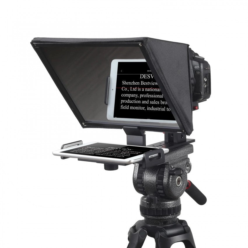 Desview T12 Foldable Teleprompter 12.5 inch DSLR Mirrorless