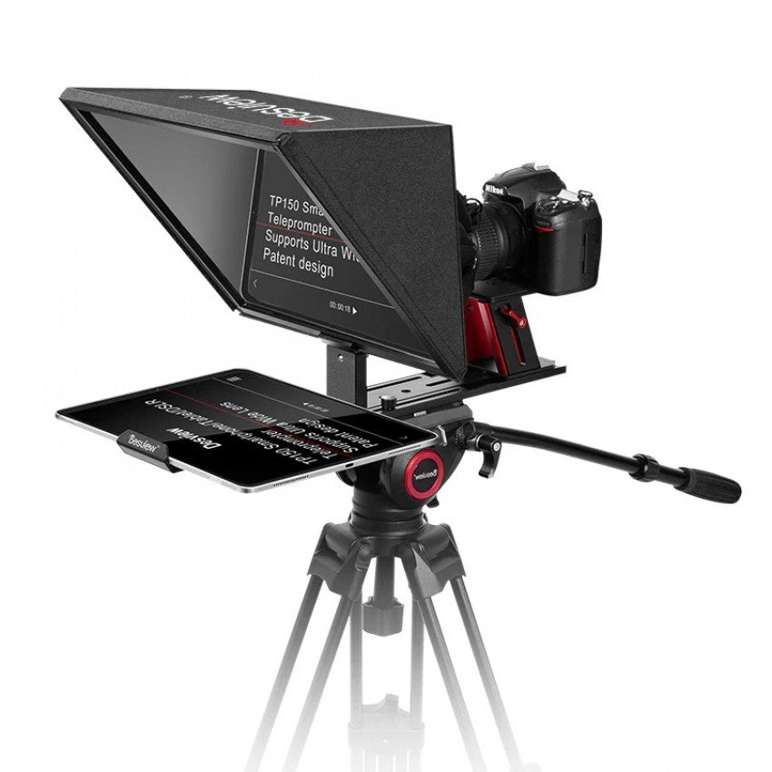 Desview TP150 Portable Universal Teleprompter DSLR Webcam