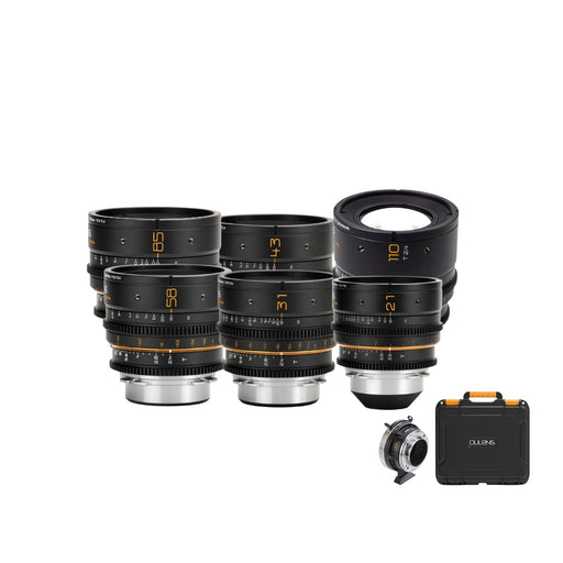 DULENS Bundle APO Mini Prime Full 6-Lens Kit Magidapt PL Adapter 15mm Rod