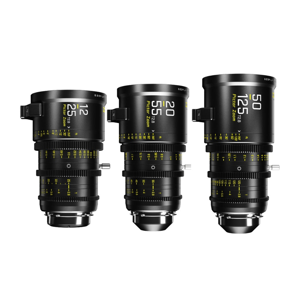 DZOFILM Pictor 14–30/20–55/50–125mm T2.8 3- Kit