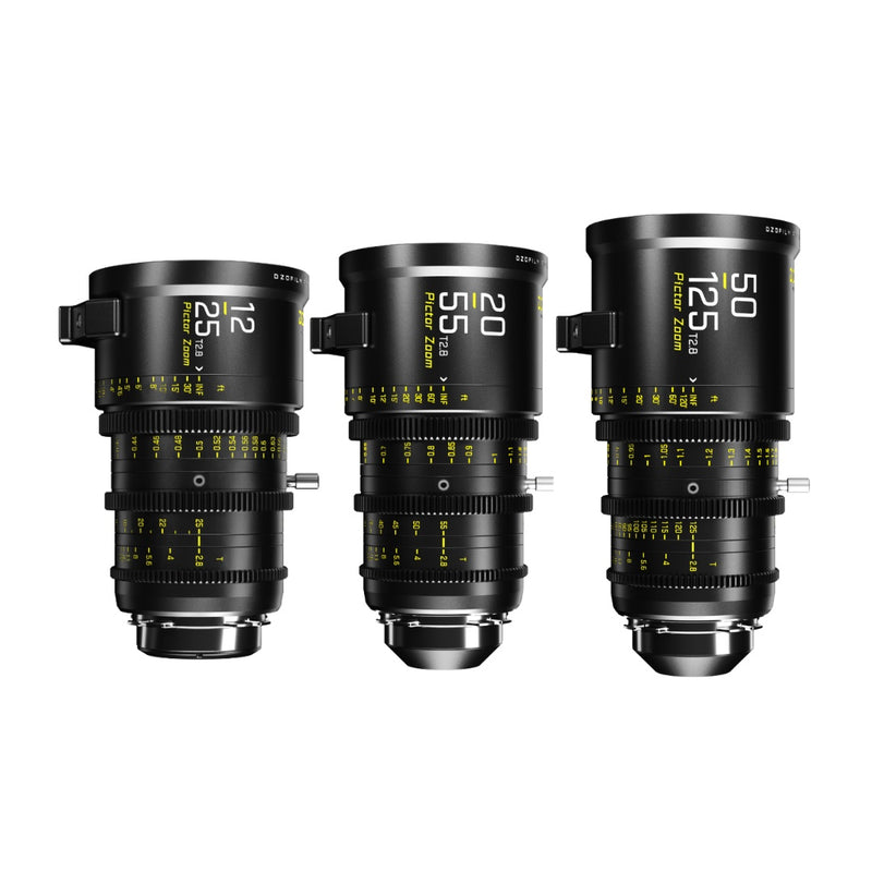 DZOFILM Pictor 14–30/20–55/50–125mm T2.8 3- Kit