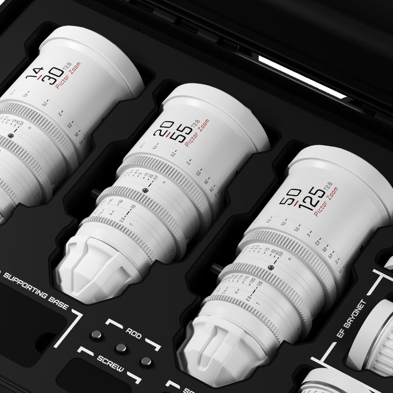 DZOFILM Pictor 14–30/20–55/50–125mm T2.8 3- Kit เฟือง Follow Focus 0.8 MOD