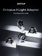 DZOFILM Octopus Adapter II PL to E / RF / L / Z Mount Adapter — PL to Sony E