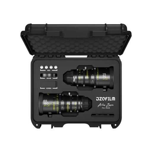 DZOFILM Arles Zoom 2-Lens Kit 25-180mm เลนส์ซูมภาพยนตร์ Full Frame