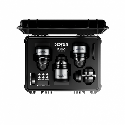 DZOFILM Hard Case for Pavo Anamorphic Lens Set 3 Lenses