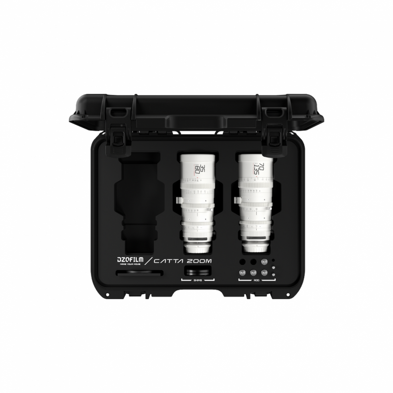 DZOFILM Catta MF 2-Lens Kit (35-80mm, 70-135mm) T2.9 Cine Zoom — Black