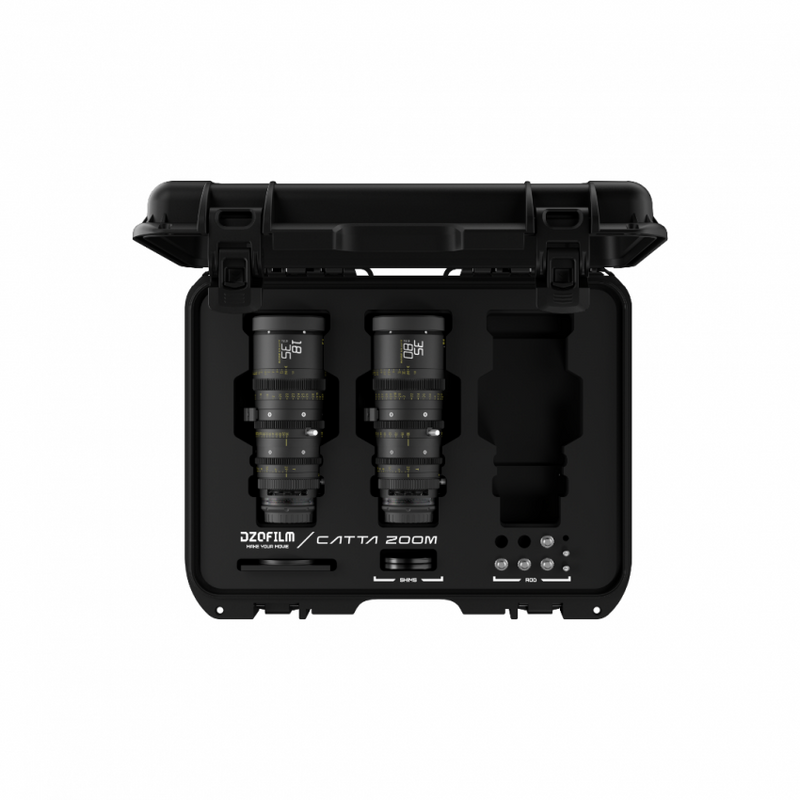 DZOFILM Catta MF 2-Lens Kit (18-35mm, 35-80mm) T2.9 Cine Zoom — White