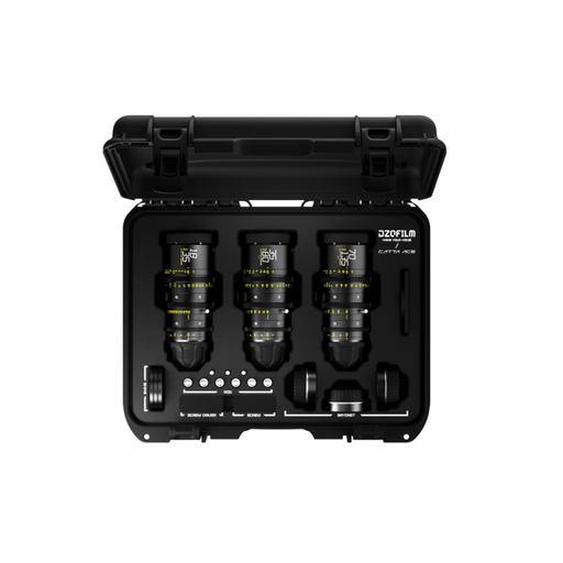 DZOFILM Catta Ace 3-Lens Kit 18-35mm 35-80mm 70-135mm T2.9 Full Frame Cine Zoom PL EF Mount Case