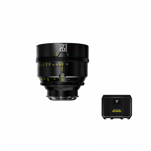 DZOFILM Gnosis MF 24mm T2.8 Full Frame Macro Prime Cine Lens PL Mount Case
