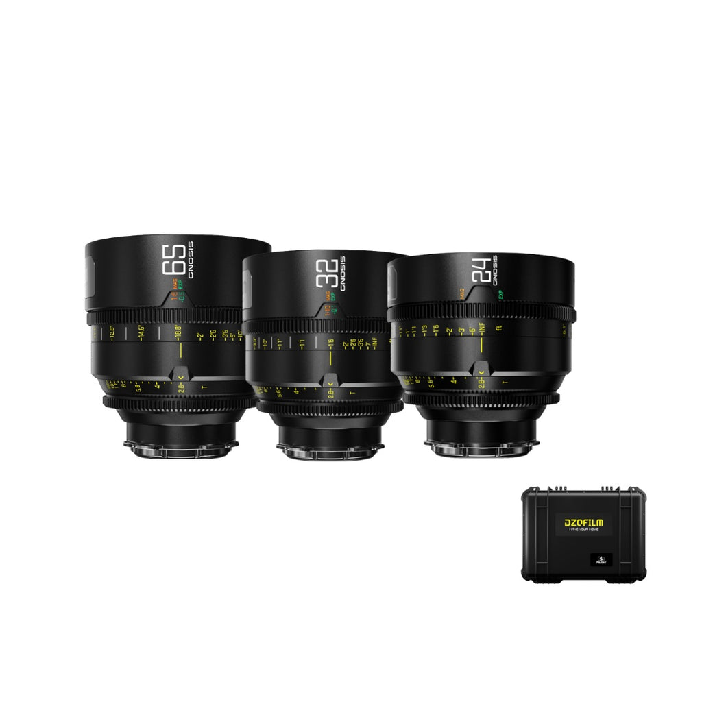 DZOFILM Gnosis MF 24/32/65mm T2.8 Macro 3- Kit